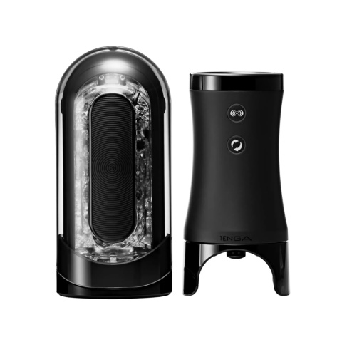 Tenga Flip Zero Electronic Vibration Black – Masturbator z Podwójną Wibracją i Flip-Designem