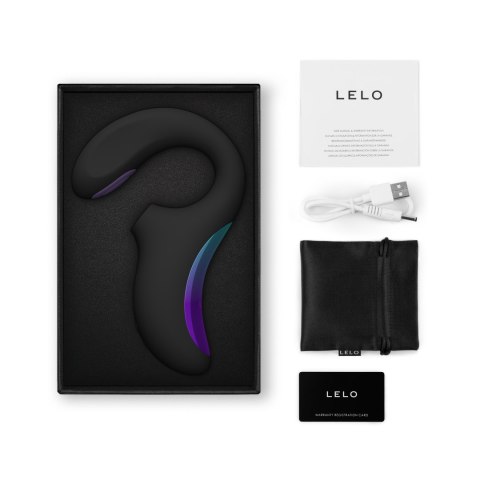 LELO ENIGMA Double Sonic Black – Wibrator Punktu A, G i Łechtaczki