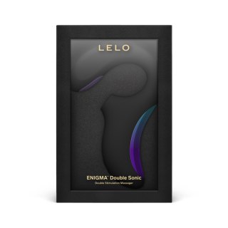 LELO ENIGMA Double Sonic Black – Wibrator Punktu A, G i Łechtaczki