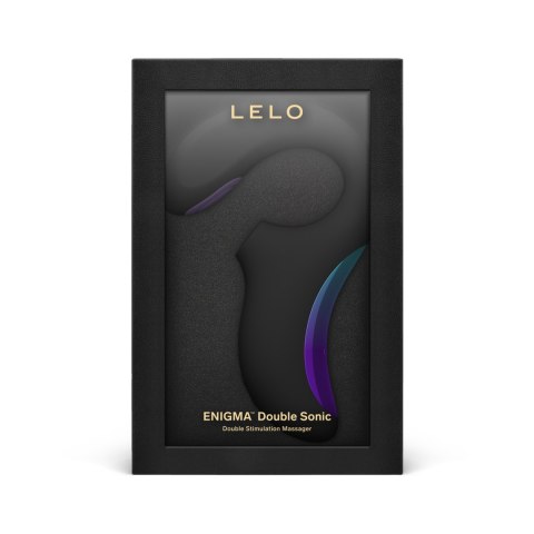 LELO ENIGMA Double Sonic Black – Wibrator Punktu A, G i Łechtaczki