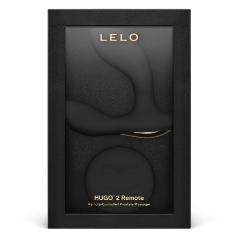 LELO HUGO 2 Remote Black – Luksusowy Masażer Prostaty z Pilotem