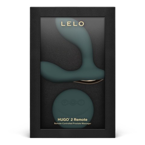 LELO HUGO 2 Remote Green – Luksusowy Masażer Prostaty z Pilotem