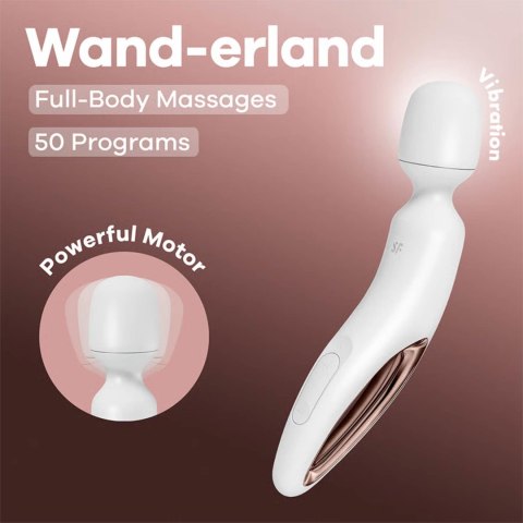 Satisfyer - Różdżka Wand-erland Biała