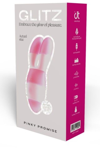 Glitz Pinky Promise - Dyskretny Różowy Stymulator Podróżny
