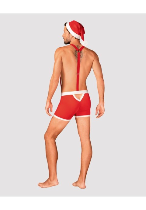 Elastyczny materiał bokserek podkreślający męskie atuty.