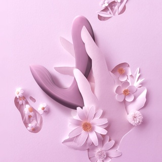 SVAKOM Erica Pink – Wibrator noszony różówy