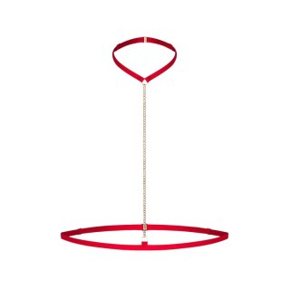 Promees Alice Red Choker One Size Promees