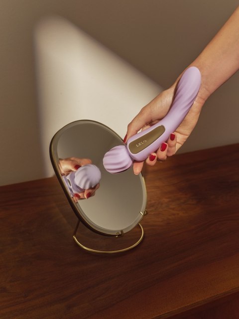 Lelo Podwójny wibrator różdżka sterowany aplikacją Switch Soft Pink Lelo