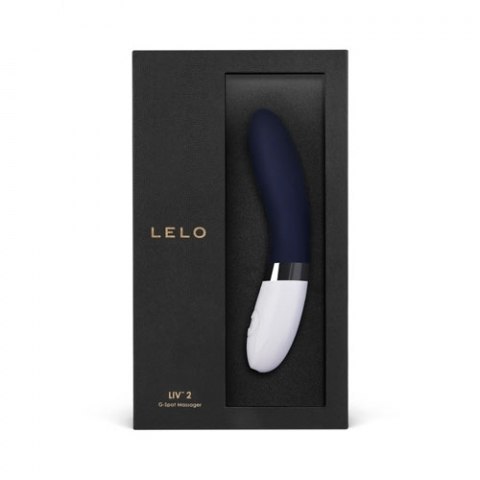 LELO LIV 2 Deep Blue – Elegancki Wibrator Punktu G i Łechtaczki
