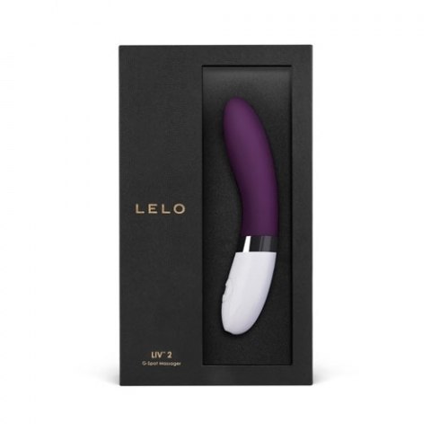 LELO LIV 2 Plum – Elegancki Wibrator Punktu G i Łechtaczki