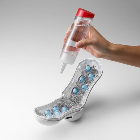 Tenga Masturbator Flip Orb Blue Rush Tenga