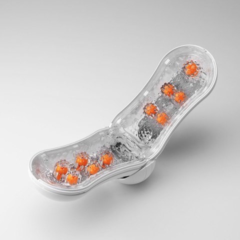 Tenga Masturbator Flip Orb Orange Crush Tenga