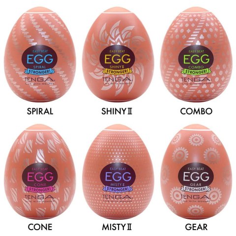 Tenga Zestaw masturbatorów Egg Variety Pack Hard Boiled II Tenga