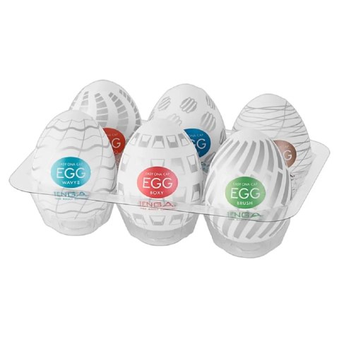 Tenga Zestaw masturbatorów Egg Variety Pack New Standard Tenga