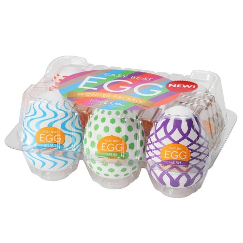 Tenga Zestaw masturbatorów Egg Variety Pack New Wonder Tenga