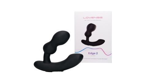 Lovense Edge 2 ProMasażer prostaty | Regulowany Stymulator Punktu P z Aplikacją