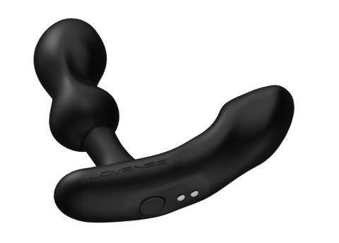 Zbliżenie na magnetyczny port ładowania USB w stymulatorze Lovense Edge 2.