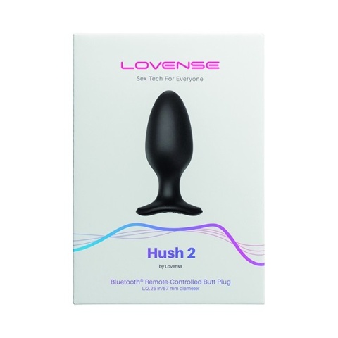 Lovense Hush 2 (57mm) - Inteligentny Korek Analny dla Ekspertów