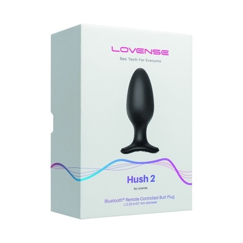 Lovense Hush 2 (57mm) - Inteligentny Korek Analny dla Ekspertów