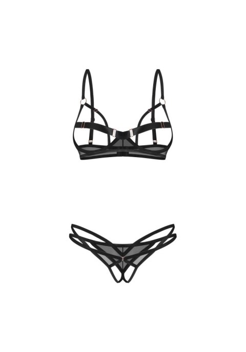 Otwarty biustonosz Euridia podkreślający biust.