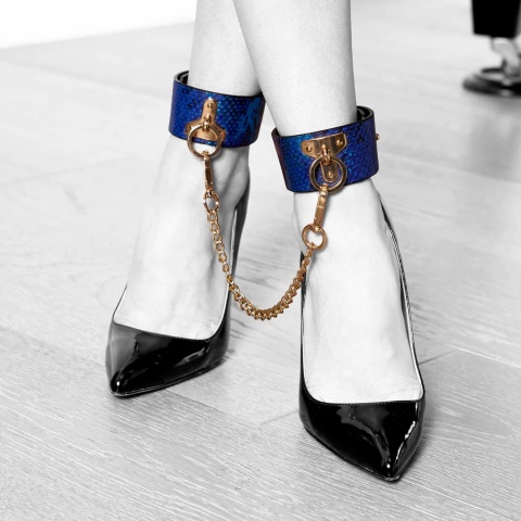 Ouch! - Florence Collection 9w1 | Niebieski Zaawansowany Zestaw BDSM