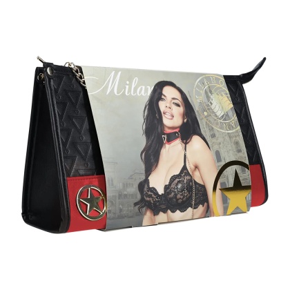 Ouch! - Milan Collection 9w1 | Czarno-Czerwony Komplet Bondage w Torbie