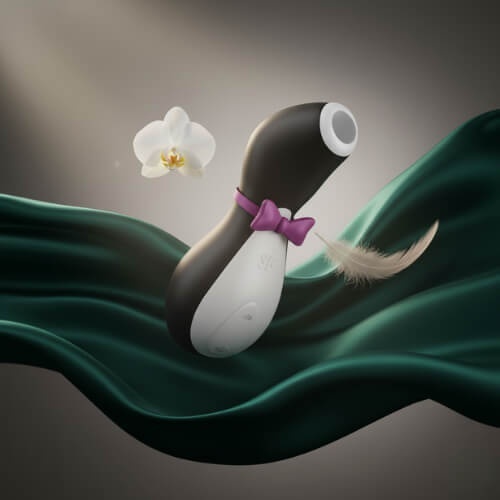 Satisfyer Penguin &ndash; bezdotykowy masażer łechtaczki w kształcie pingwinka