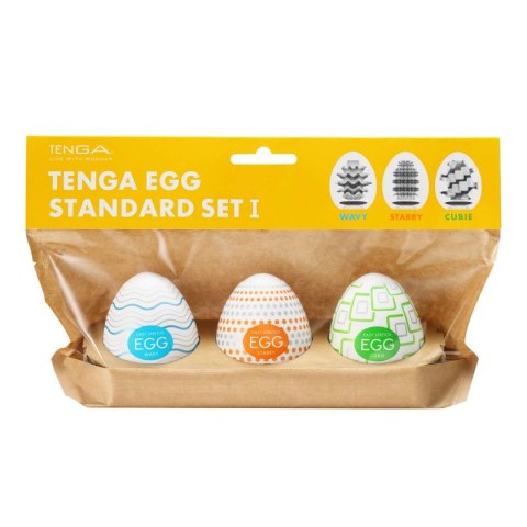 Tenga Zestaw 3 masturbatorów Egg Standard 3 Pack 1 Tenga