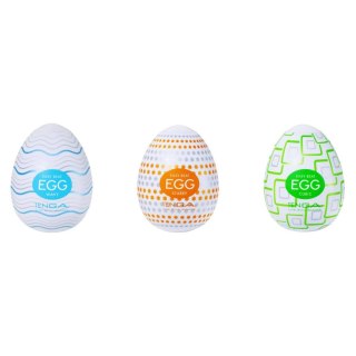 Tenga Zestaw 3 masturbatorów Egg Standard 3 Pack 1 Tenga