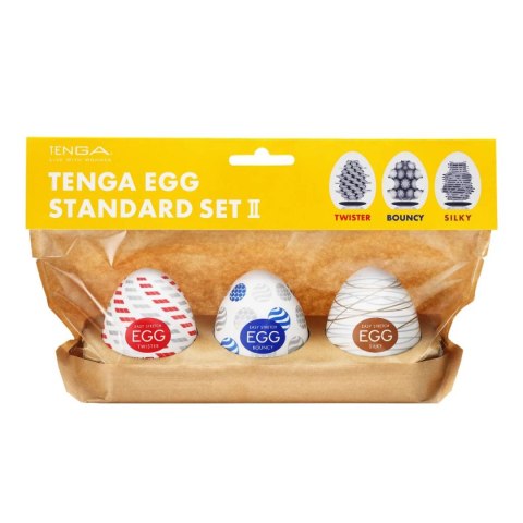 Tenga Zestaw 3 masturbatorów Egg Standard 3 Pack 2 Tenga