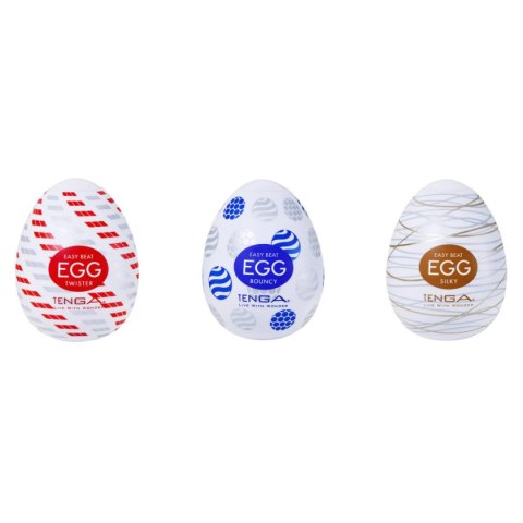 Tenga Zestaw 3 masturbatorów Egg Standard 3 Pack 2 Tenga