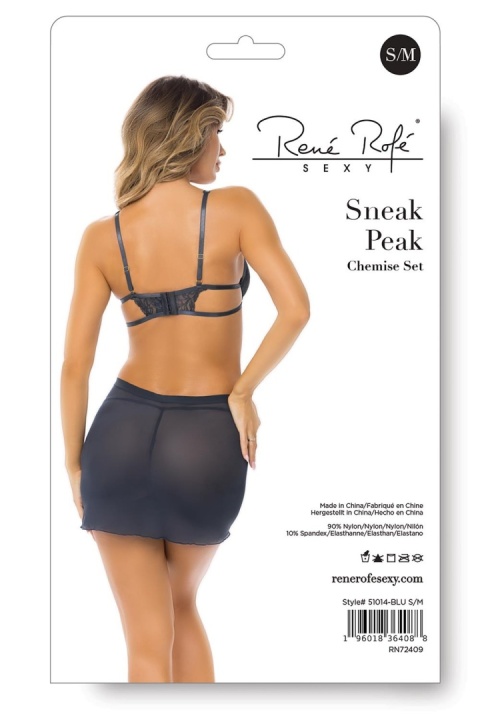 Ekskluzywne pudełko Rene Rofe z kompletem Sneak Peak Blue.