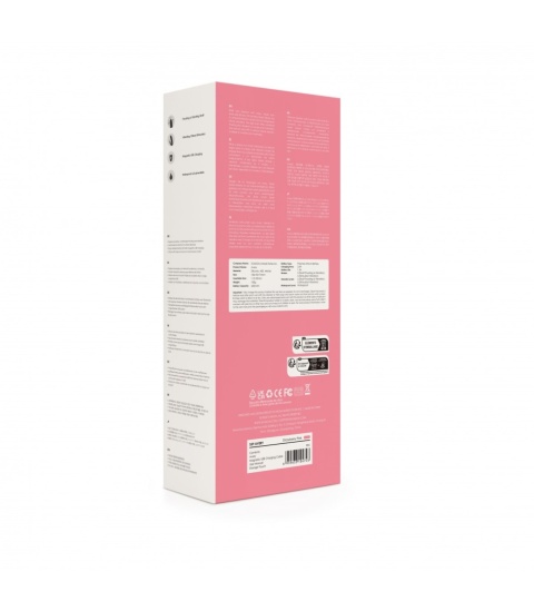 Svakom Avery Pink | Luksusowy Wibrator Króliczek z Funkcją Realistycznych Pchnięć | Podwójna Stymulacja