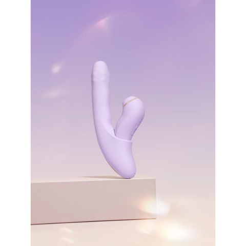 Svakom DuoGlow | Modularny Wibrator 2w1 z Rotacyjnymi Koralikami i Grzaniem | Sterowany Aplikacją