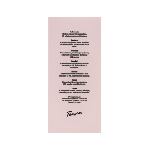 Teazers Tapping Toy – Magnetyczny Masażer Palcowy z Technologią Rytmicznego Opukiwania, Fioletowy