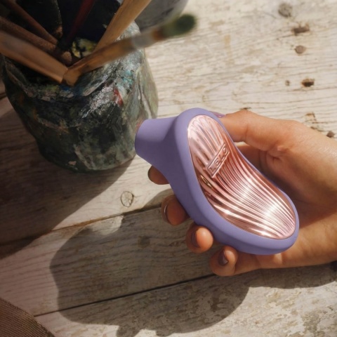 LELO SONA 3 Violet dusk - fioletowy masażer soniczny o ergonomicznym kształcie