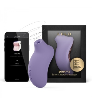 LELO SONA 3 Violet Dusk – Soniczny Stymulator Łechtaczki z Technologią SmoothRise™
