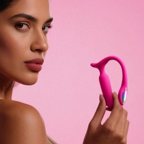 Lovense Lush Anal – Inteligentny Wibrator Analny z Aplikacją i Podświetleniem LED (Pink)