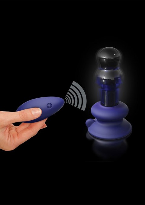 Icicles Wibrujący Szklany Korek Z Przyssawką No.83 Icicles