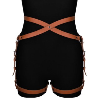 Karess Brązowa Skórzana Uprząż Na Uda Alisa Karess