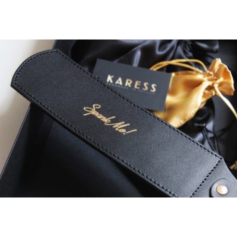 Karess Czarna Skórzana Packa Mia Karess