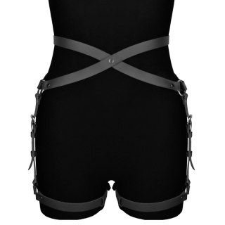 Karess Czarna Skórzana Uprząż Na Uda Alisa Karess