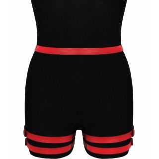 Karess Czerwona Skórzana Uprząż Na Uda Amelia Karess