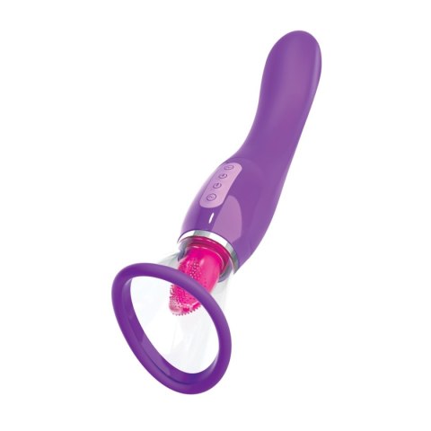 Fantasy for Her Ultimate Pleasure – fioletowy stymulator z komorą ssącą i dwiema wymiennymi nakładkami