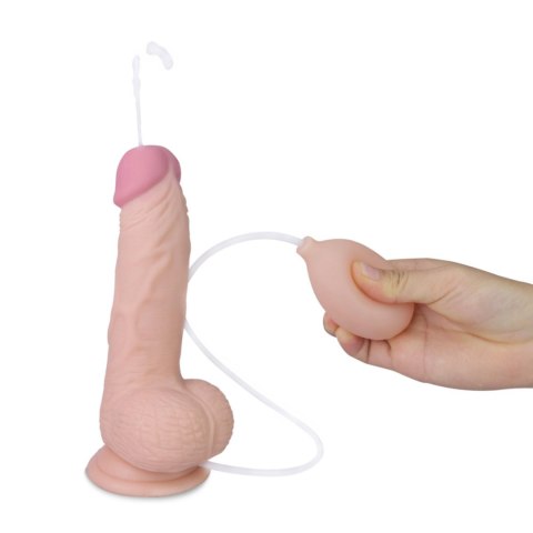 8"" Soft Ejaculation Cock With Ball 8"" Soft Ejaculation Cock With Ball