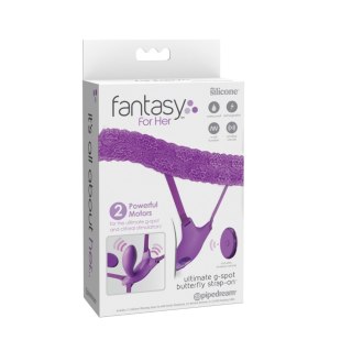 Fantasy for Her Ultimate G-Spot Butterfly – uprząż z wibratorem