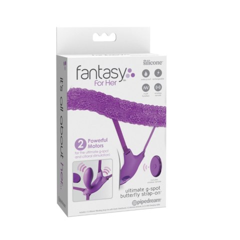 Opakowanie Fantasy for Her Ultimate G-Spot Butterfly Strap-On