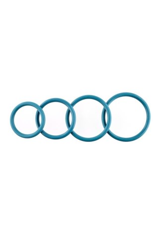 SPORTSHEETS TURQUOISE O RING 4 PACK