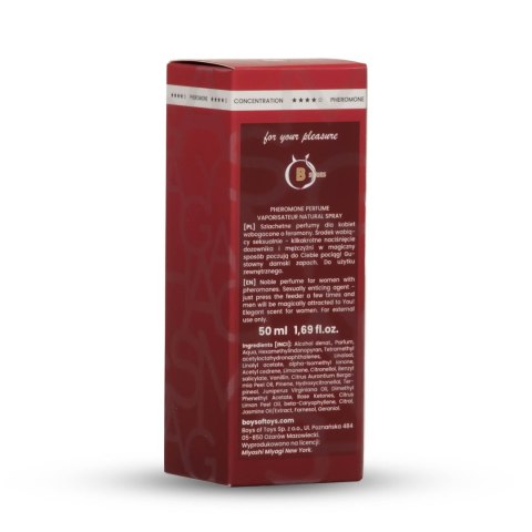 Miyoshi Miyagi Feromony damskie INSTINCT feromon parfumes Femme 50ml Miyoshi Miyagi