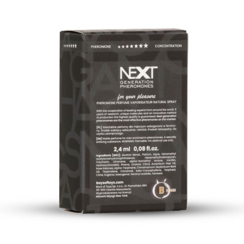 Miyoshi Miyagi Feromony męskie Next ""X""2,4 ml Homme Miyoshi Miyagi